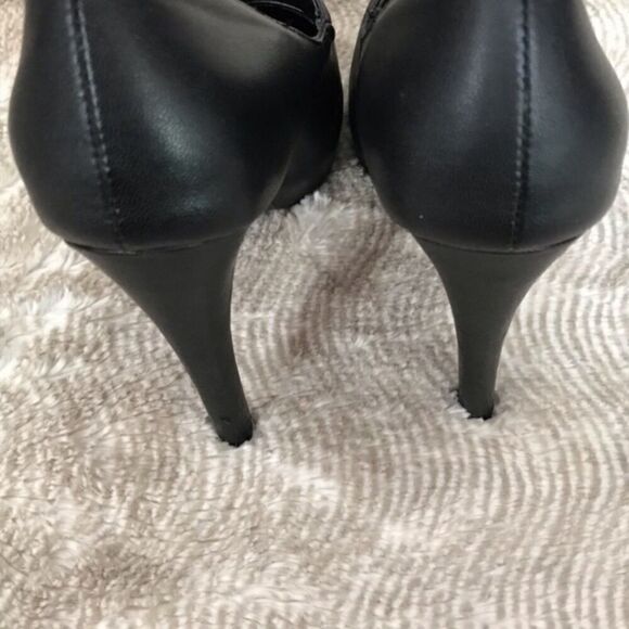 PENNY LOVES KENNY Mary Jane Pointed Toe Heels Black 5.5 EUC - Picture 5 of 8